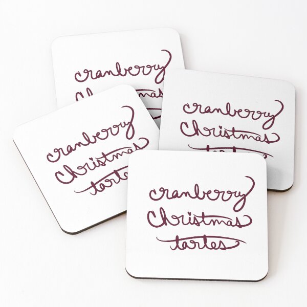 Item preview, cranberry Christmas tartes  designed and sold by abeink.