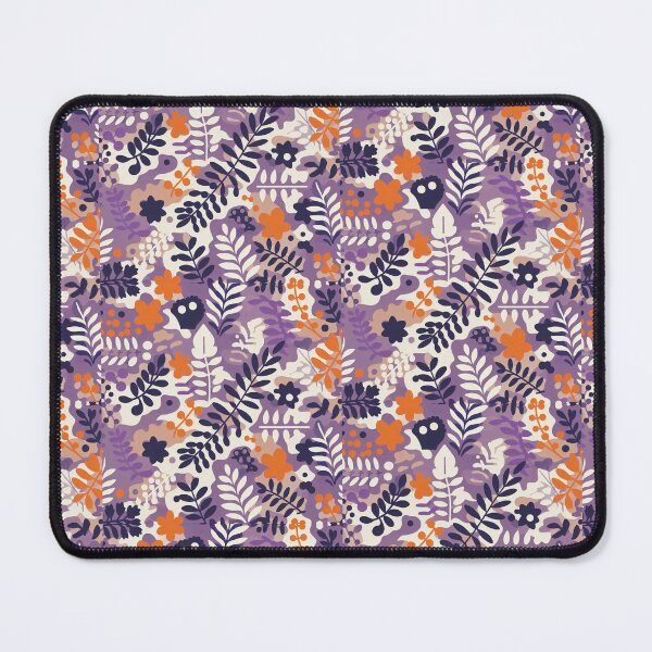 Item preview, Purple and Orange Leaf Pattern  designed and sold by RuggedSchemes.