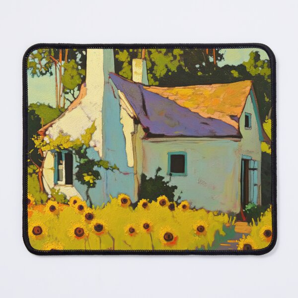 Item preview, Sunflowers by the Cottage designed and sold by Pei-Kang Hsu.