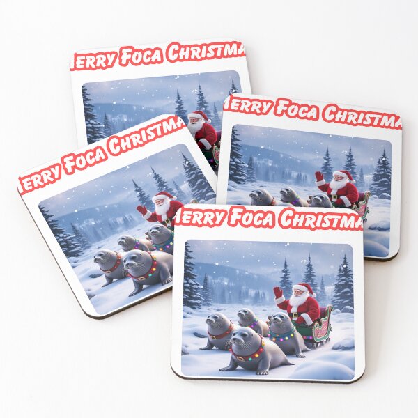 Item preview, Papá Noel y Focas designed and sold by mamafoca.