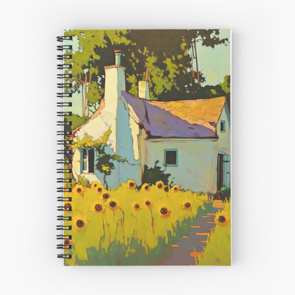 Item preview, Sunflowers by the Cottage designed and sold by Pei-Kang Hsu.