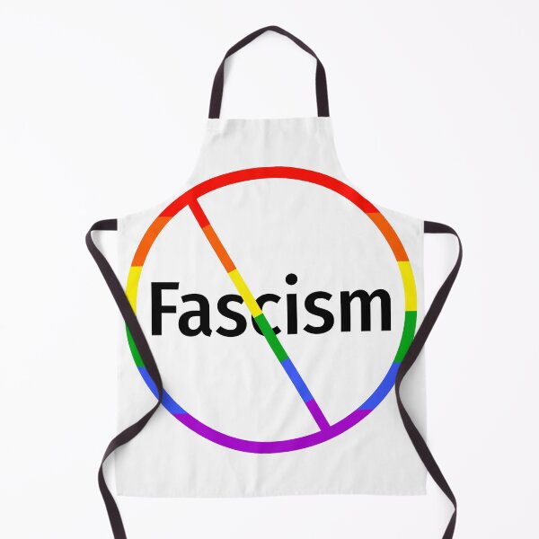 Item preview, Resist fascism rainbow design designed and sold by Rachel the Artist .