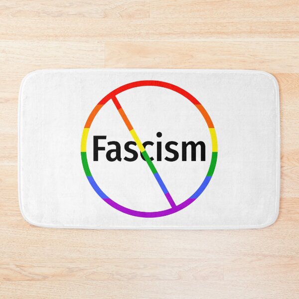Item preview, Resist fascism rainbow design designed and sold by Rachel the Artist .
