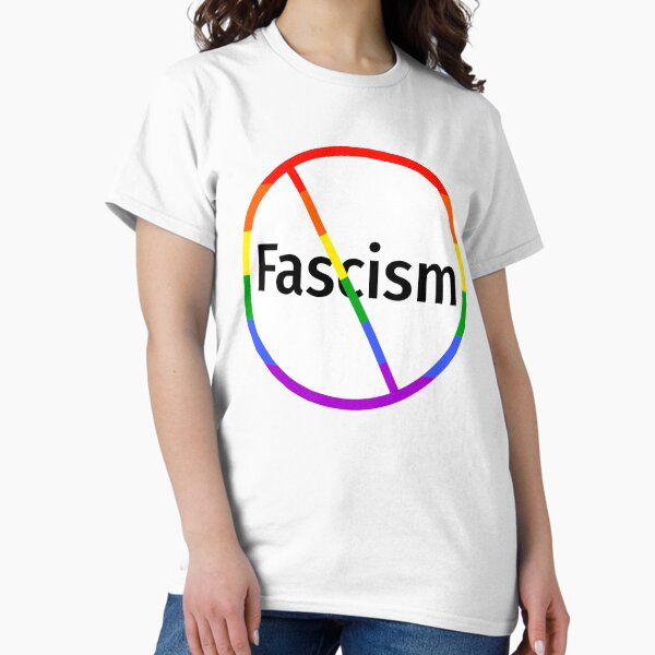 Artikel-Vorschau von Widerstehen Sie dem Faschismus-Regenbogendesign, designt und verkauft von Rachel the Artist .