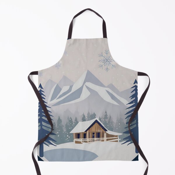 Item preview, Serene Winter Cabin Scene designed and sold by Crush-Vogue.