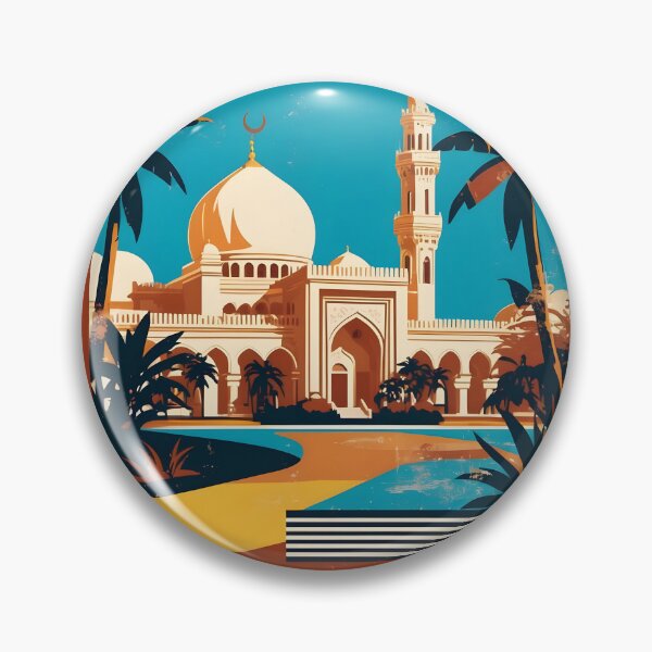 Item preview, Sha Alam Malaysia Vintage Travel Tourism designed and sold by TravelersGems.