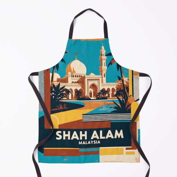 Item preview, Sha Alam Malaysia Vintage Travel Tourism designed and sold by TravelersGems.