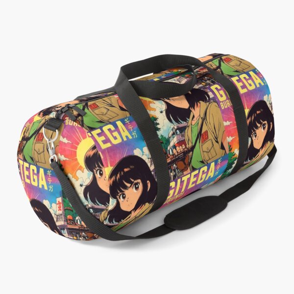 Item preview, Gitega Burundi Africa Retro Anime Girl 80s Vintage Travel designed and sold by Retro-Anime9.