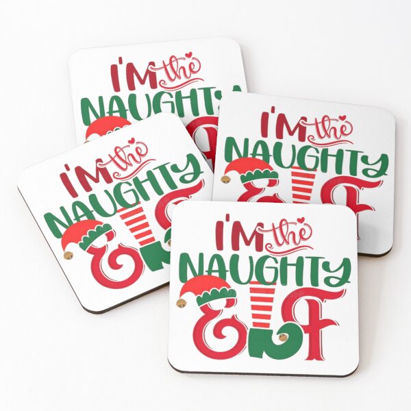 Item preview, "Christmas Naughty Elf Vibes" designed and sold by SABEDIT.