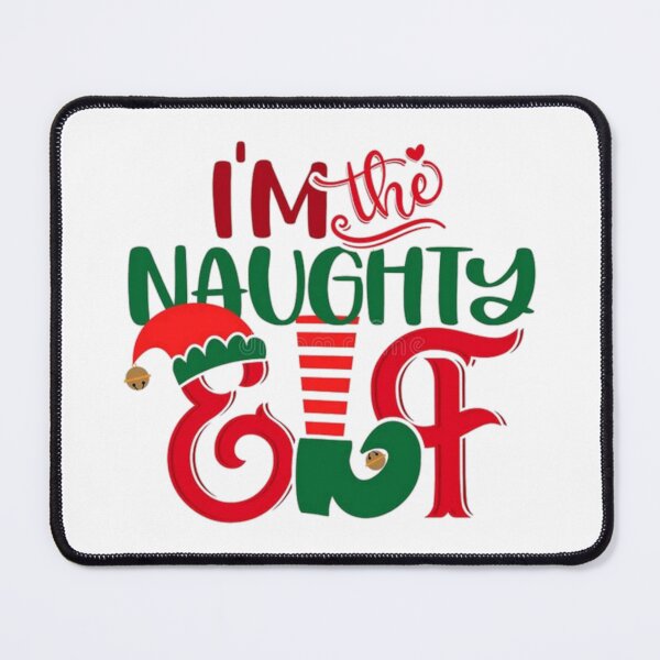 Item preview, "Christmas Naughty Elf Vibes" designed and sold by SABEDIT.