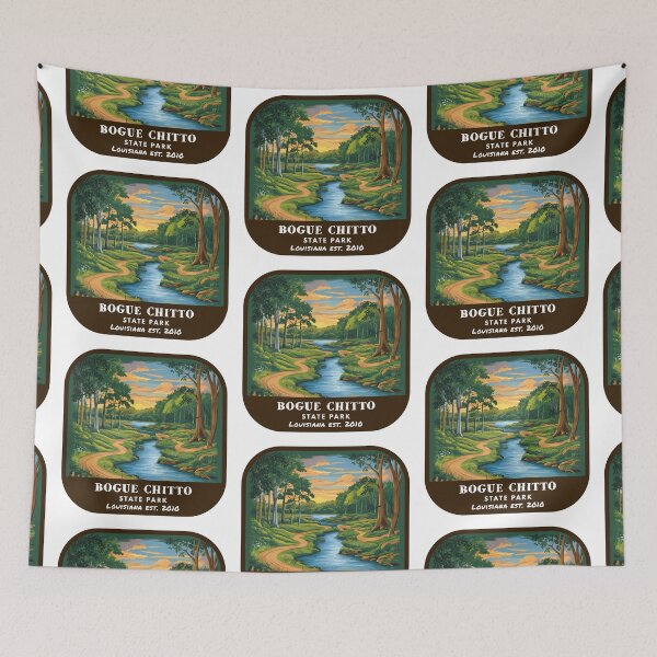 Item preview, Vintage Bogue Chitto State Park (Louisiana State Park) designed and sold by RabbitK.