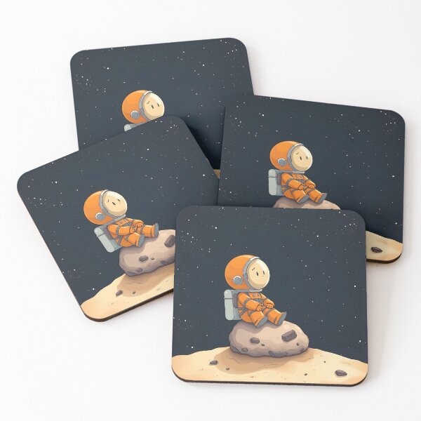 Item preview, Astronaut Chocolate Chip Cookie Space Biscuit designed and sold by druidwolfart.