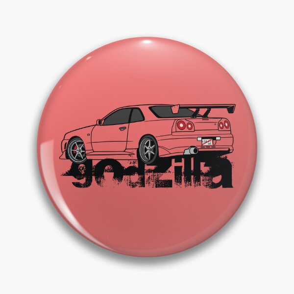 Item preview, JDM Godzilla/Drift: R34 GT-R designed and sold by UPPrints.