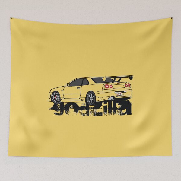 Item preview, JDM Godzilla/Drift: R34 GT-R designed and sold by UPPrints.