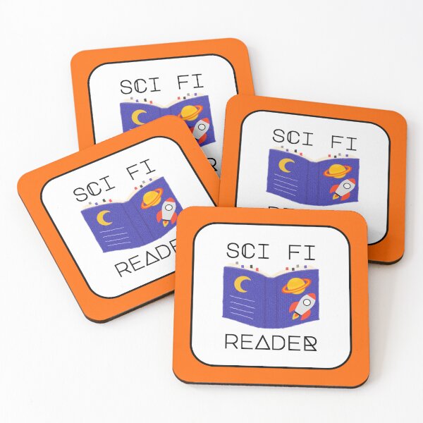Item preview, Genre Tag, Science Fiction Book Reader  designed and sold by CMB-Editing.