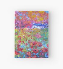 Poppies and Willows Hardcover Journal