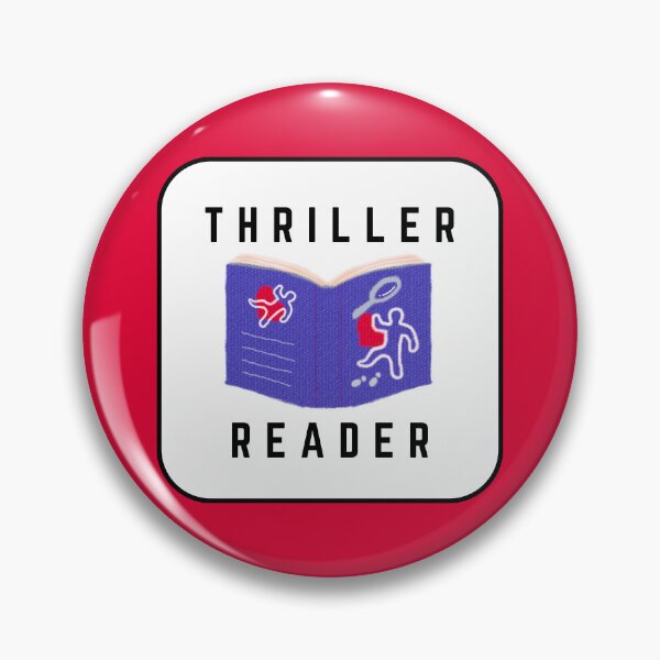 Item preview, Genre Tag, Thriller Book Reader  designed and sold by CMB-Editing.