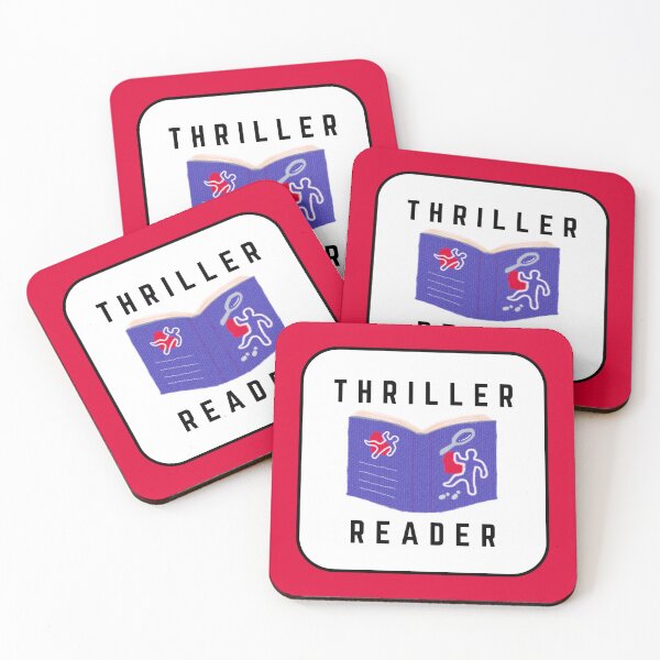 Item preview, Genre Tag, Thriller Book Reader  designed and sold by CMB-Editing.