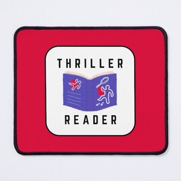 Item preview, Genre Tag, Thriller Book Reader  designed and sold by CMB-Editing.