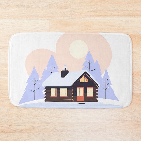 Item preview, Cozy Cabin in Winter Wonderland designed and sold by Crush-Vogue.