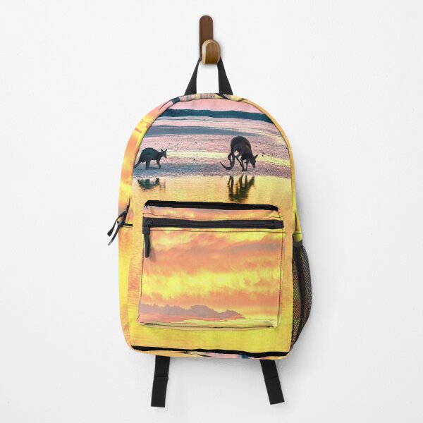Item preview, Cape Hillsborough - QLD Australia Sunrise Mob of Kangaroos designed and sold by Adam Gormley.