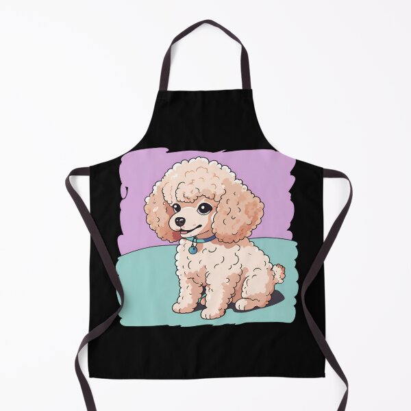 Aperçu de l'œuvre Chiot caniche jouet mignon se blottissant avec un enfant isolé avec un fond transparent créée et vendue par AlwaysHome.