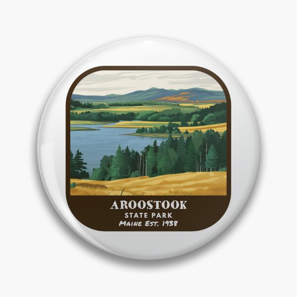Item preview, Vintage Aroostook State Park (Maine State Park) designed and sold by RabbitK.