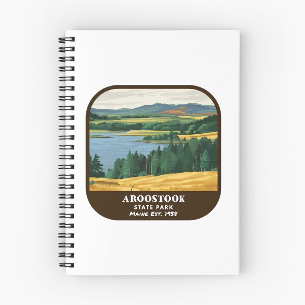 Item preview, Vintage Aroostook State Park (Maine State Park) designed and sold by RabbitK.