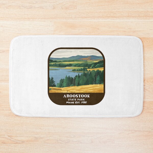 Item preview, Vintage Aroostook State Park (Maine State Park) designed and sold by RabbitK.