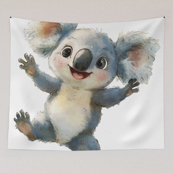 Item preview, Playful Koala Mascot designed and sold by FlyingDreamsArt.