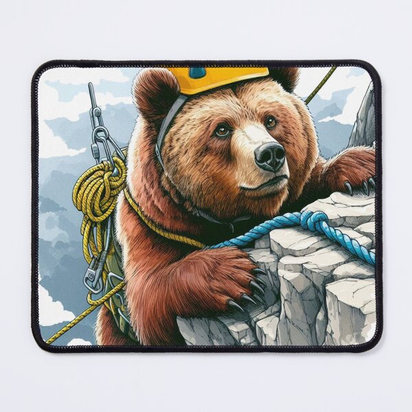 Item preview, Grizzly Bear Bouldering designed and sold by vectcd.