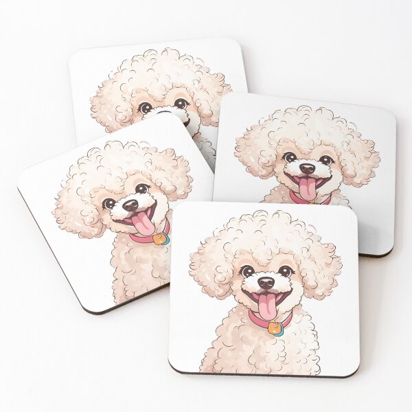 Item preview, Playful Toy Poodle Puppies in a Colorful Ball Pit isolated with transparent background designed and sold by AlwaysHome.