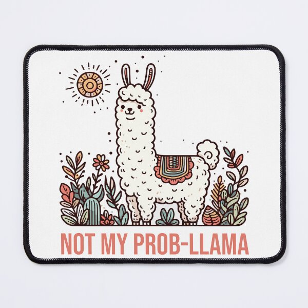 Item preview, No prob-llama designed and sold by drowndeep.