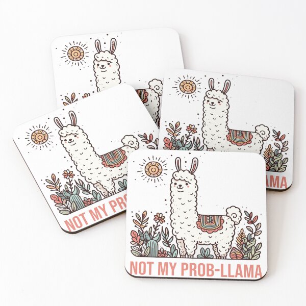Item preview, No prob-llama designed and sold by drowndeep.