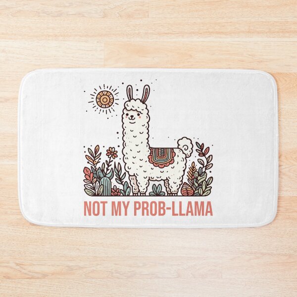Item preview, No prob-llama designed and sold by drowndeep.