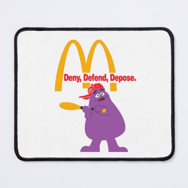 Item preview, Deny, Defend, Depose. Grimace Baseball Bat designed and sold by brehto.