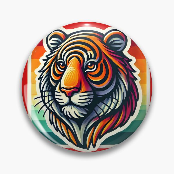 Item preview, Bold and Vibrant Tiger Design designed and sold by shrolts.