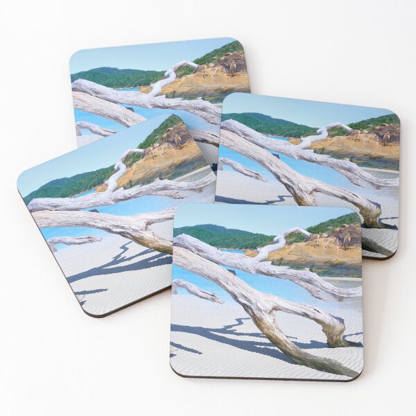 Item preview, Whitehaven Whitsundays QLD Australia Driftwood Beauty designed and sold by Adam Gormley.