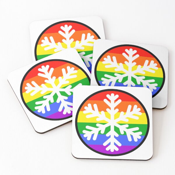Item preview, Beautiful Rainbow snowflake  designed and sold by Rachel the Artist .