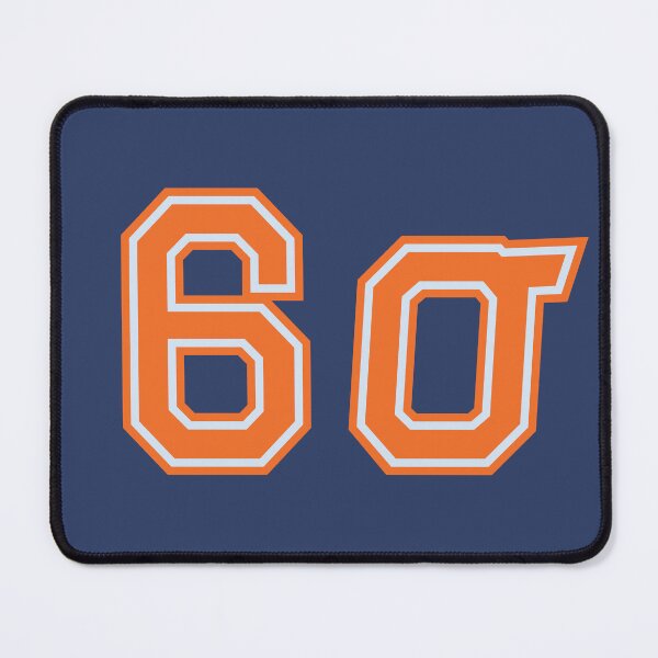 Item preview, Six Sigma Jersey (orange) designed and sold by QICuriosities.