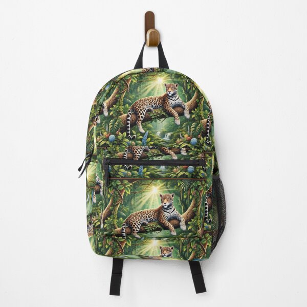 Item preview, "Rainforest Majesty: Jaguar on the Tree" designed and sold by Meta2Physical.