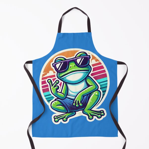 Item preview, Cool and Chill Frog with Swag Vibes designed and sold by shrolts.