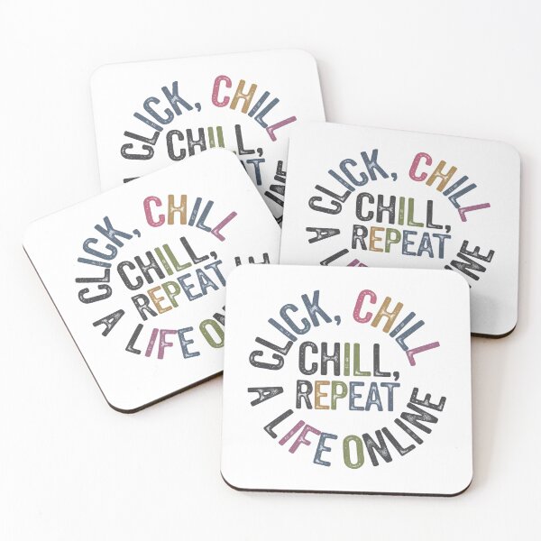 Item preview, click chill lif online  designed and sold by bukajart.