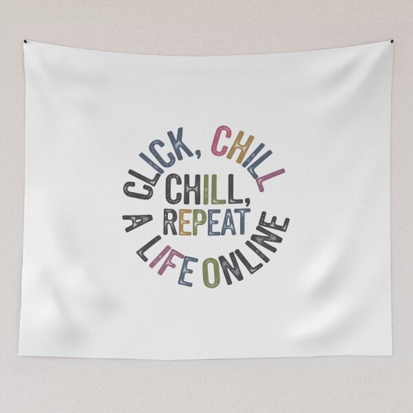 Item preview, click chill lif online  designed and sold by bukajart.