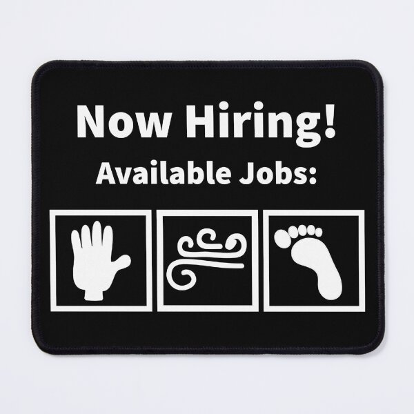 Item preview, Now Hiring designed and sold by ClickThisStudio.