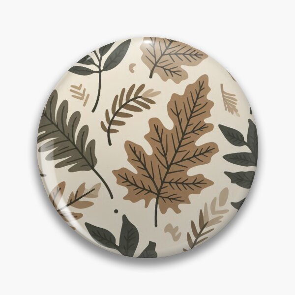 Item preview, Earthy Tones Leaf Pattern  designed and sold by RuggedSchemes.