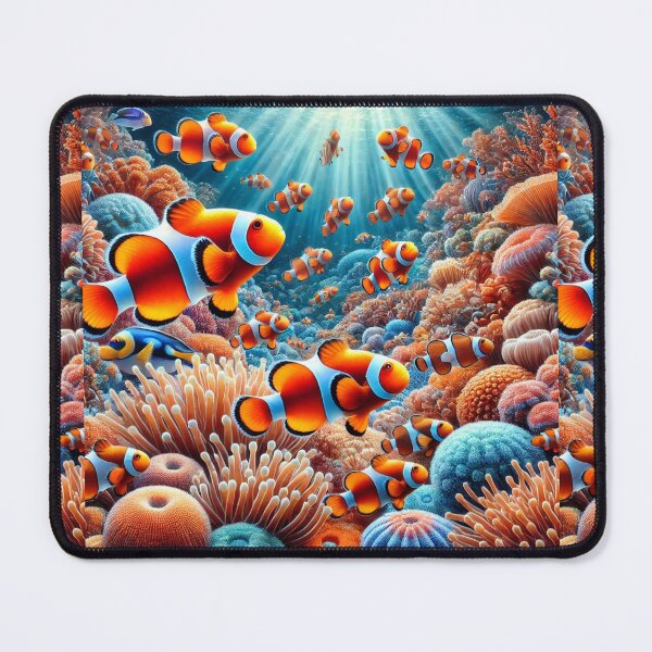 Item preview, Underwater Harmony: Clownfish and Coral Reef designed and sold by Meta2Physical.