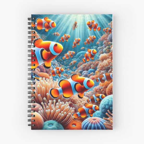 Item preview, Underwater Harmony: Clownfish and Coral Reef designed and sold by Meta2Physical.