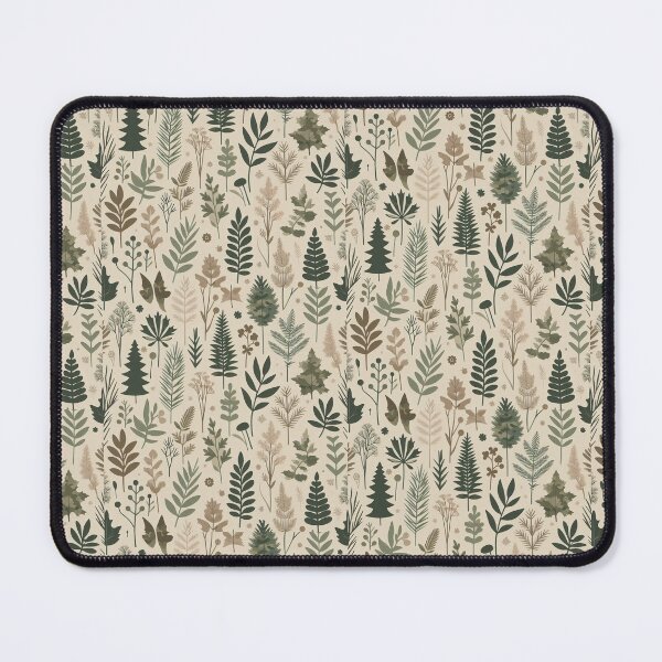 Item preview, Earthy Tones Leaf and Tree Pattern  designed and sold by RuggedSchemes.