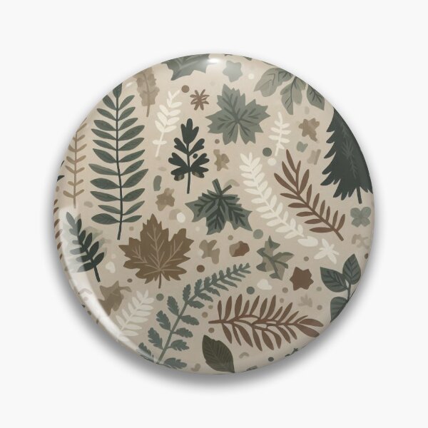 Item preview, Earthy Tones Leaf and Tree Pattern2 designed and sold by RuggedSchemes.